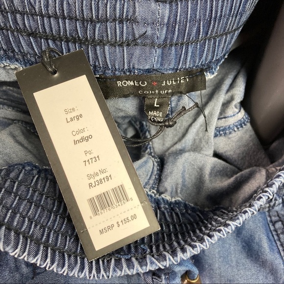 Romeo&Juliet high waisted pleated paper bag jeans - Picture 8 of 11